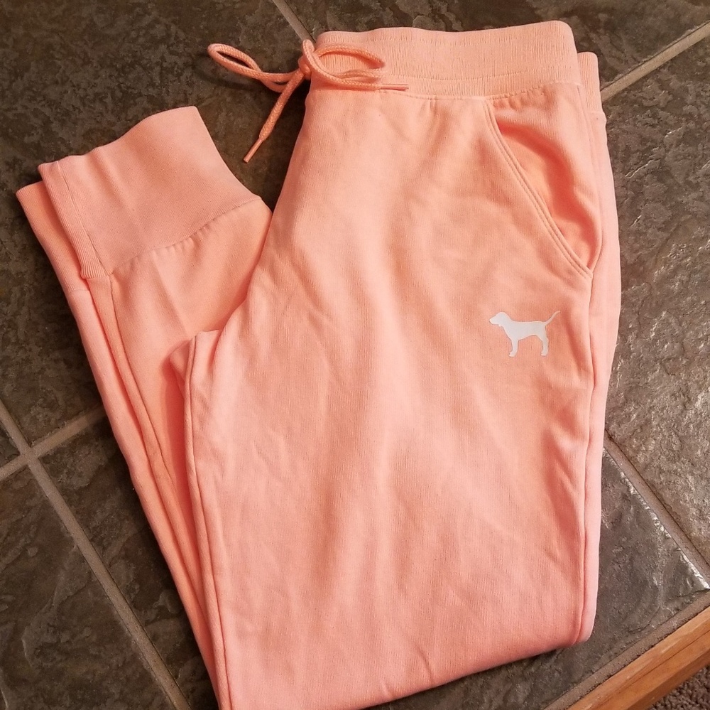 NWT PINK Skinny Jogger Sweats